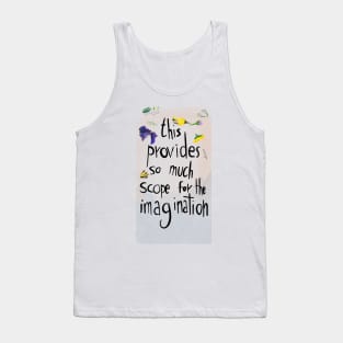 Anne provides scope for the imagination Tank Top